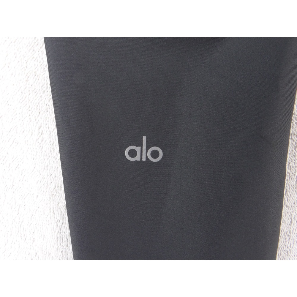 Alo Yoga High Waisted‎ Performance Leggings Dark Gray Charcoal XS - Picture 2 of 6